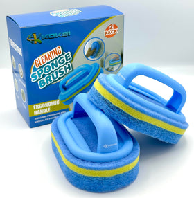 Koksi cleaning brush set displayed with packaging
