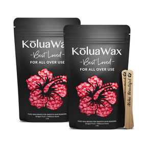 KoluaWax Wax Beads 2lb Dragon Fruit front view