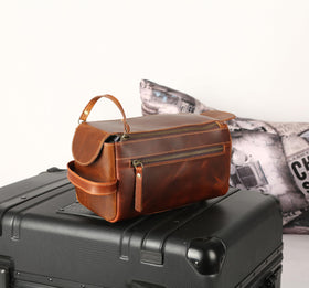 KomalC Toiletry Bag packed with grooming essentials