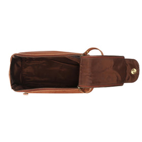 KomalC Toiletry Bag with toiletries organized inside
