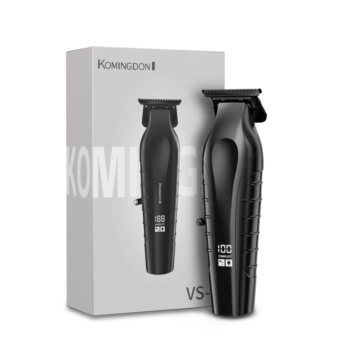KOMINGDON Beard Trimmer Kit front view with T-Blade