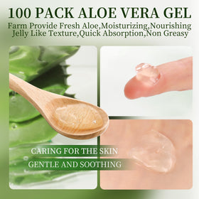 KONEUK Aloe Vera Gel in a travel bag