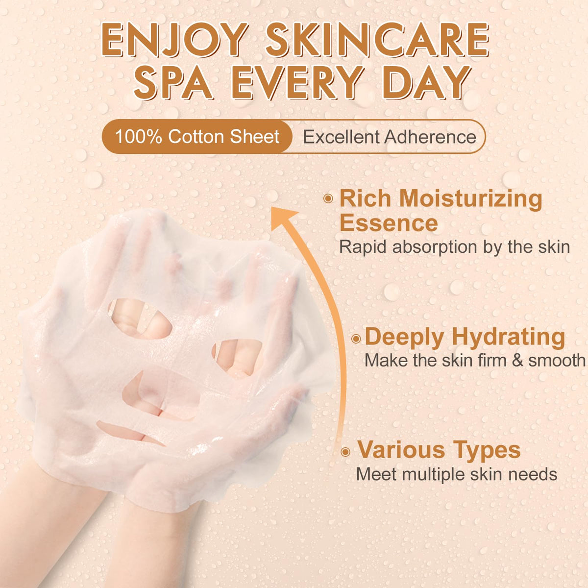 KONEUK Collagen Face Masks grapefruit and pomegranate type