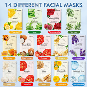 KONEUK face masks beautifully packaged for gifts