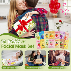 KONEUK face masks in a spa setting with accessories