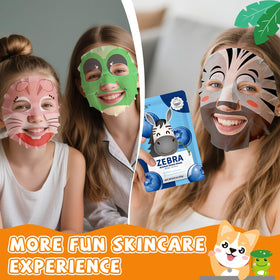KONEUK face masks ready for a fun spa party