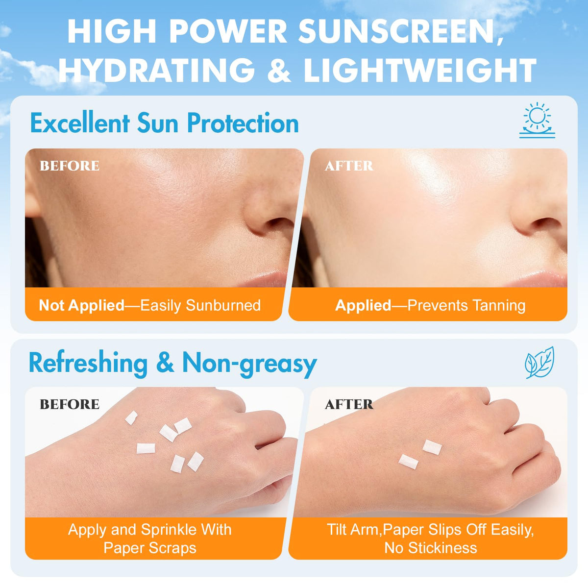 KONEUK Mini Sunscreen Pack single-use packet example