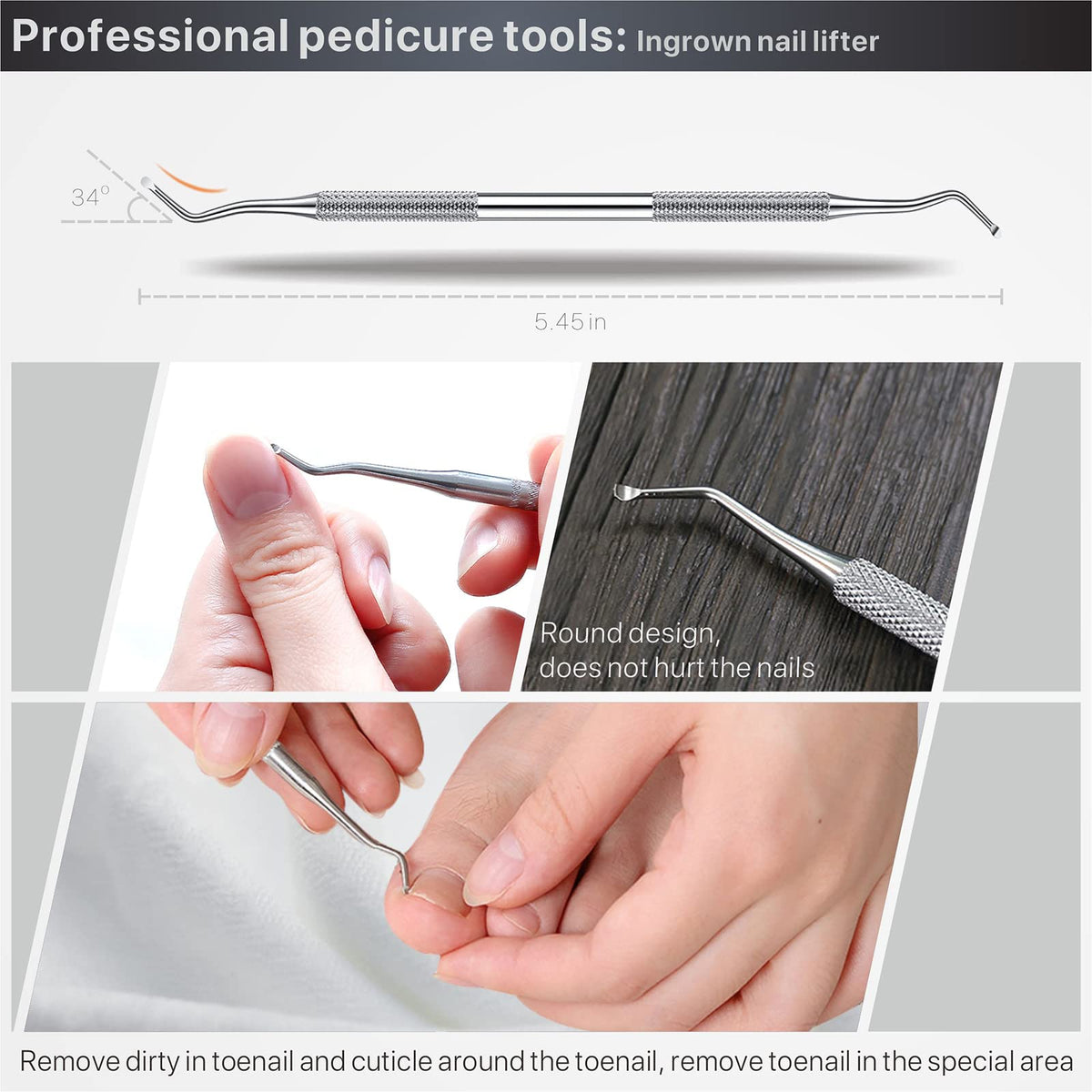 konovo Toenail Clippers Kit in lifestyle setting