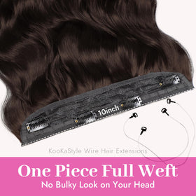 KooKaStyle hair extensions in natural light