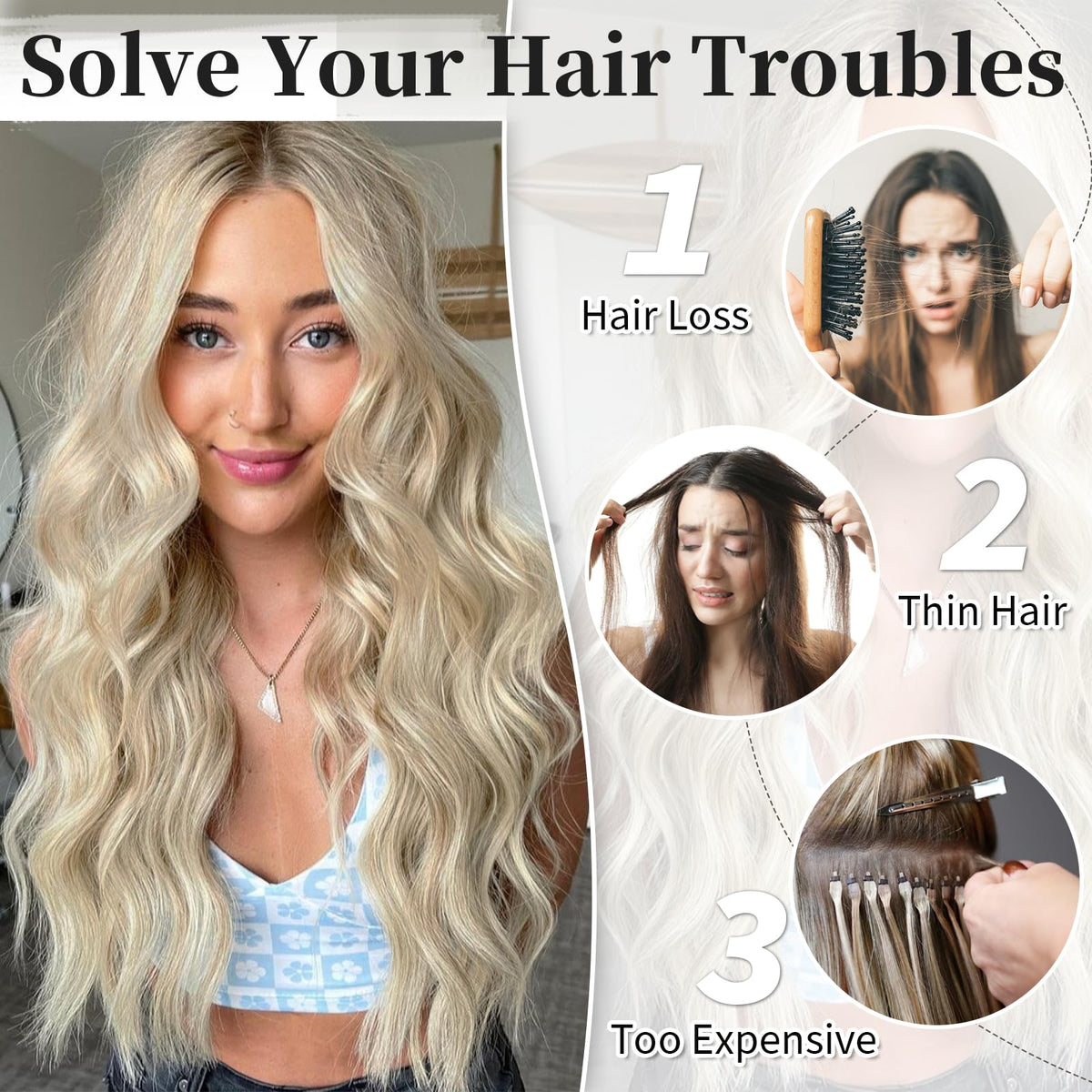 KooKaStyle hair extensions in natural light