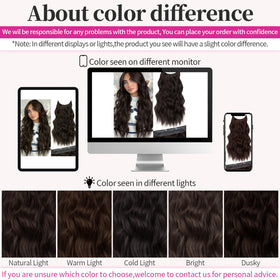 KooKaStyle hair extensions showing adjustable wire notches