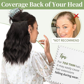 KooKaStyle Wavy Hair Extensions with care instructions
