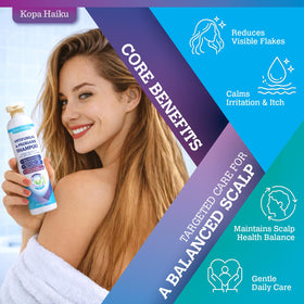KOPA HAIKU Scalp Shampoo 280ml side view with pump