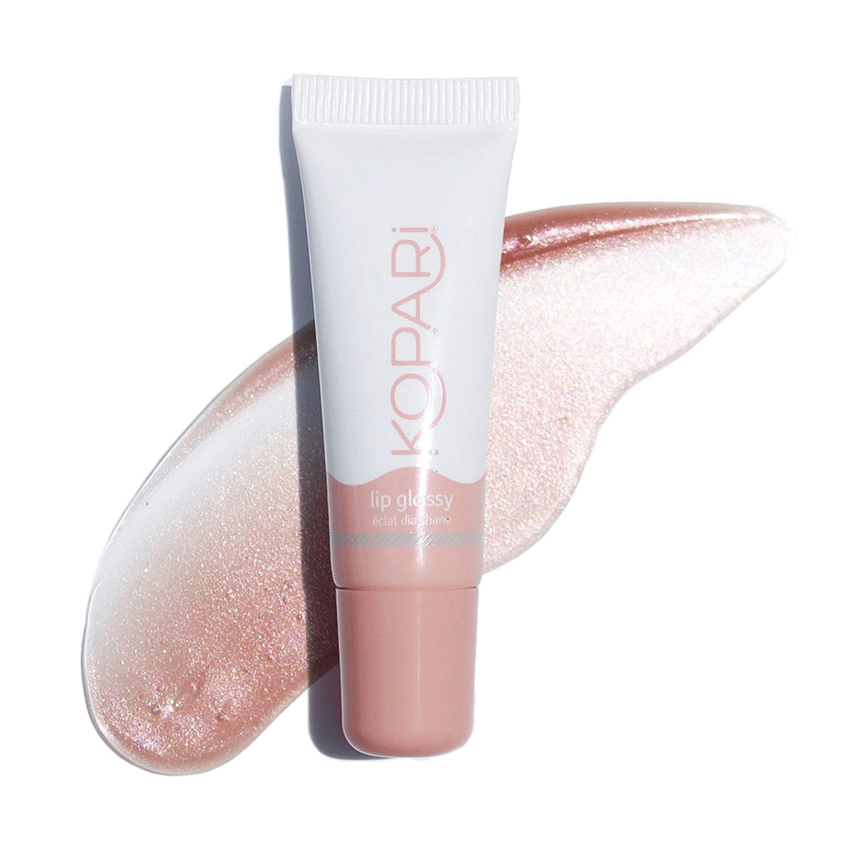 Kopari Coconut Lip Glossy Nude Tint Birthday Suit front view