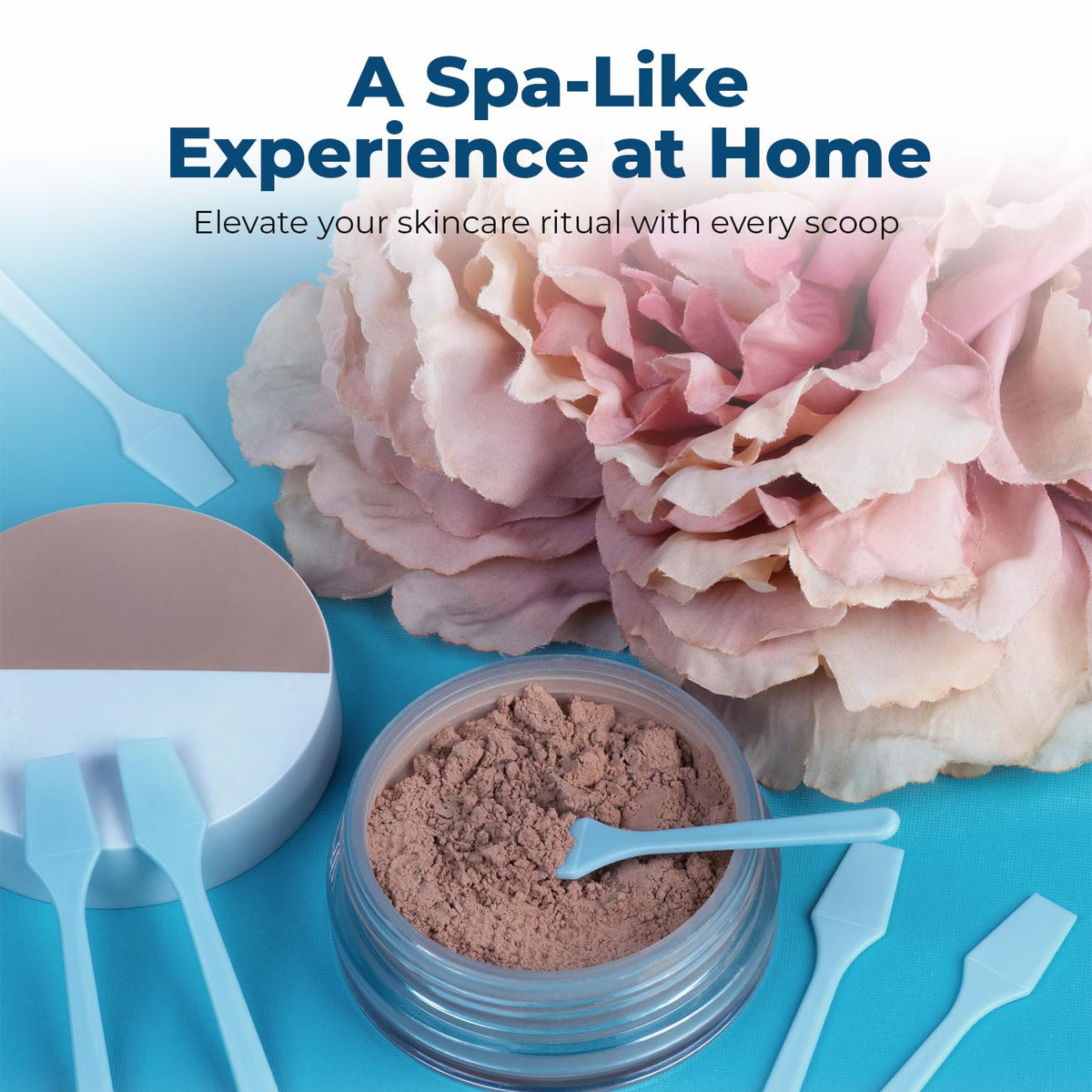 Kopperko Mini Cosmetic Spatula in a beauty toolkit