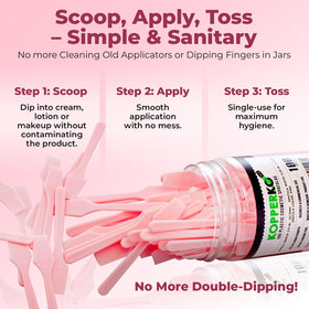 Kopperko Mini Face Cream Spatula for mixing skincare