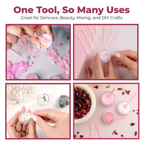 Kopperko Mini Face Cream Spatula in a beauty kit