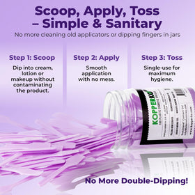 Kopperko Mini Face Spatula for DIY skincare