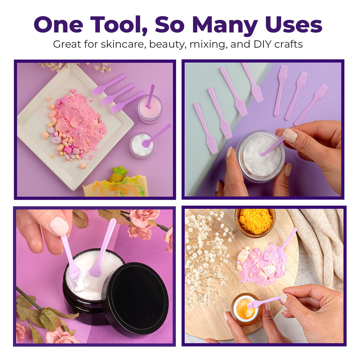Kopperko Mini Face Spatula in a compact bag