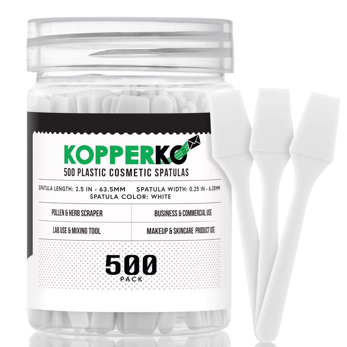 Kopperko Mini Spatula 500 Pack front view