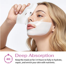 Koreana Skin Hydrogel Sheet Mask texture close-up