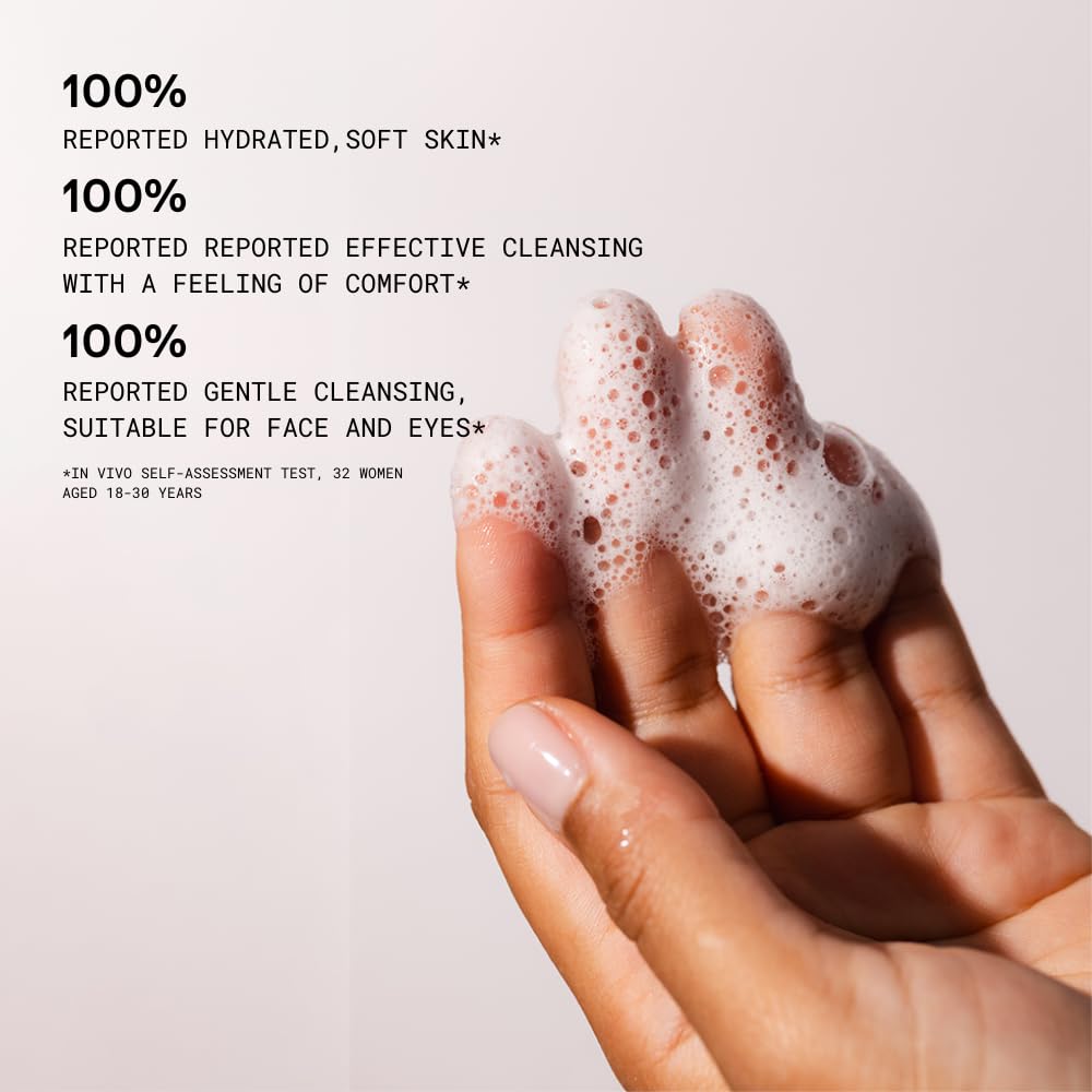KORRES Greek Yoghurt Foaming Cream Cleanser lifestyle scene
