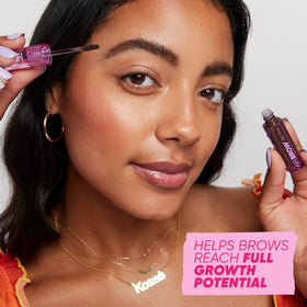 Kosas Air Brow Tinted Eyebrow Gel close-up of applicator