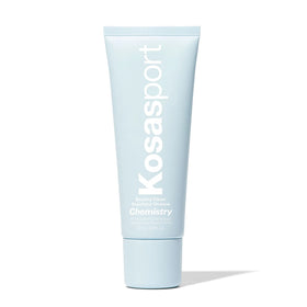 Kosas Chemistry AHA Serum Deodorant front view with roll-on applicator