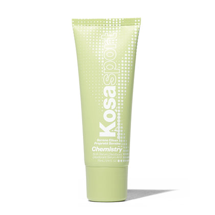 Kosas Chemistry AHA Serum Deodorant front view with roller ball
