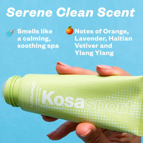 Kosas Chemistry AHA Serum Deodorant packaging and ingredients list