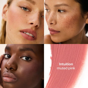 Kosas Impressionist Multistick Intuition swatched on skin