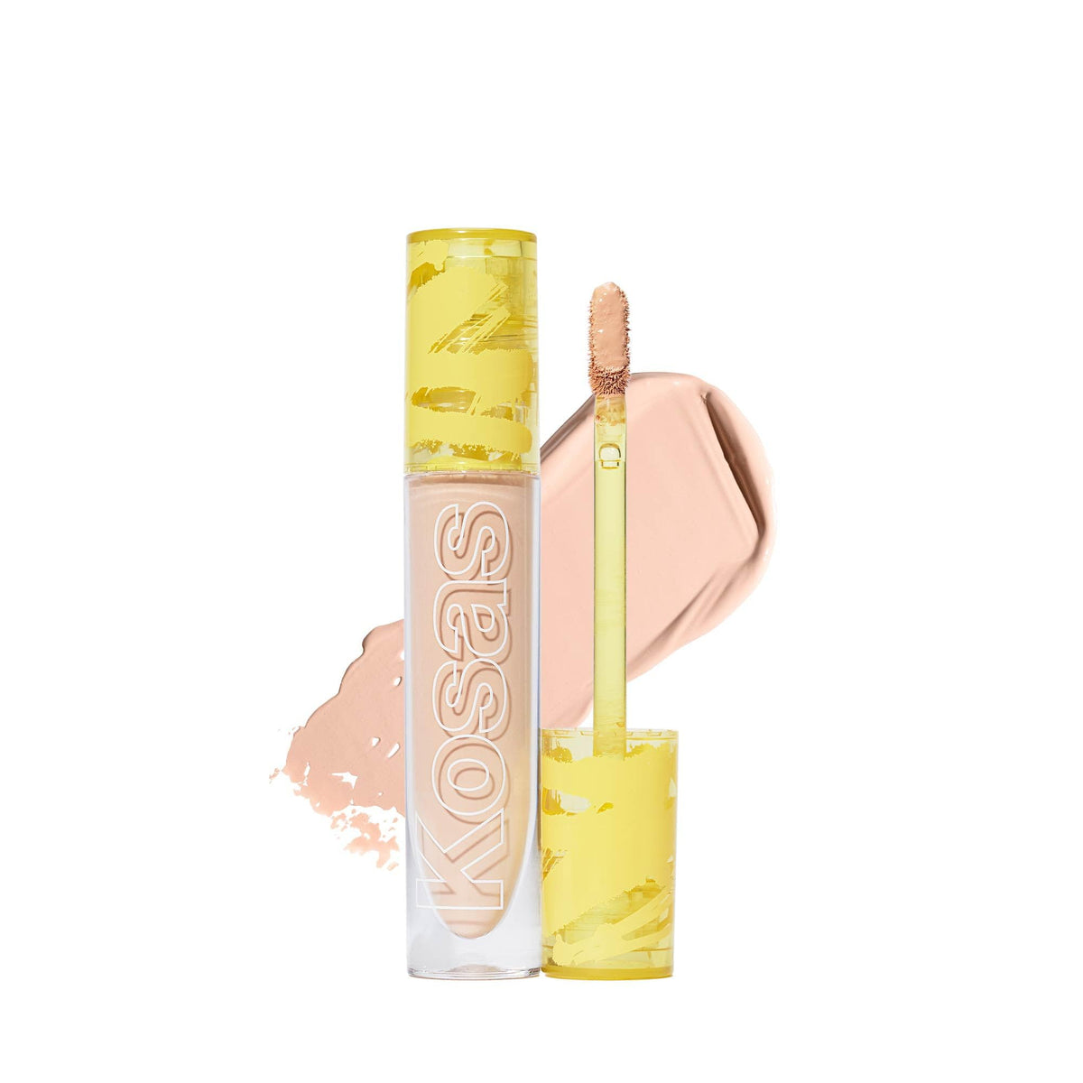 Kosas Revealer Concealer 4.5 N front view with applicator
