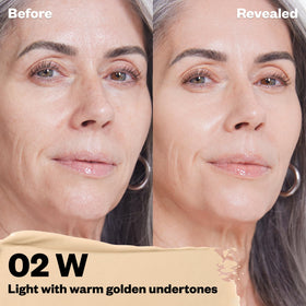 Kosas Revealer Concealer Tone 02 W applicator close-up