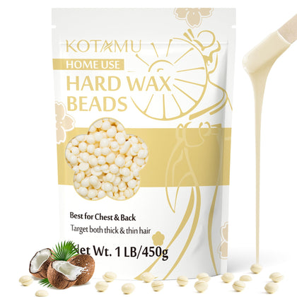 KOTAMU Hard Wax Beads 1 lb packaging front view