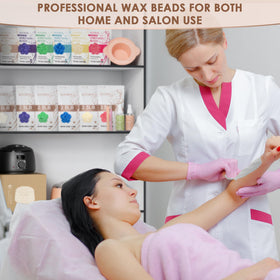 KOTAMU Hard Wax Beads in a beauty routine