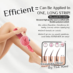 KOTAMU Waxing Kit demonstration on skin