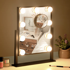 Kotdning lighted vanity mirror packaging with product details