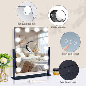 Kotdning Vanity Mirror with lights in a stylish dressing room