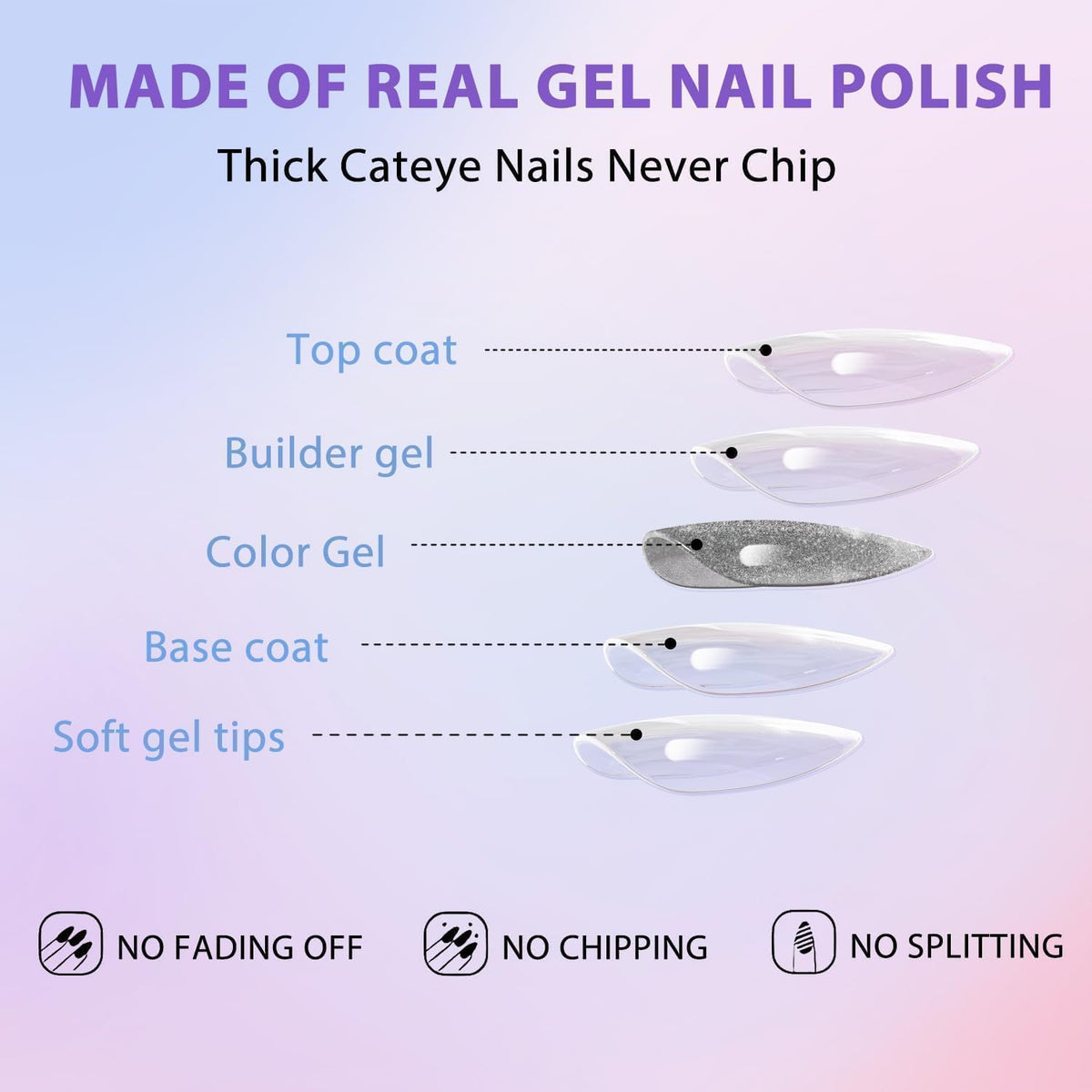KQueenest press on nails in packaging showing 30 Pcs