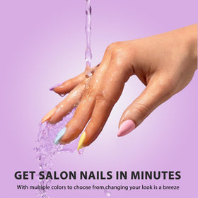 KQueenest press on nails in various colours