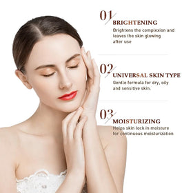 Krajiyya Black and White Rice Exfoliating Peel application on skin