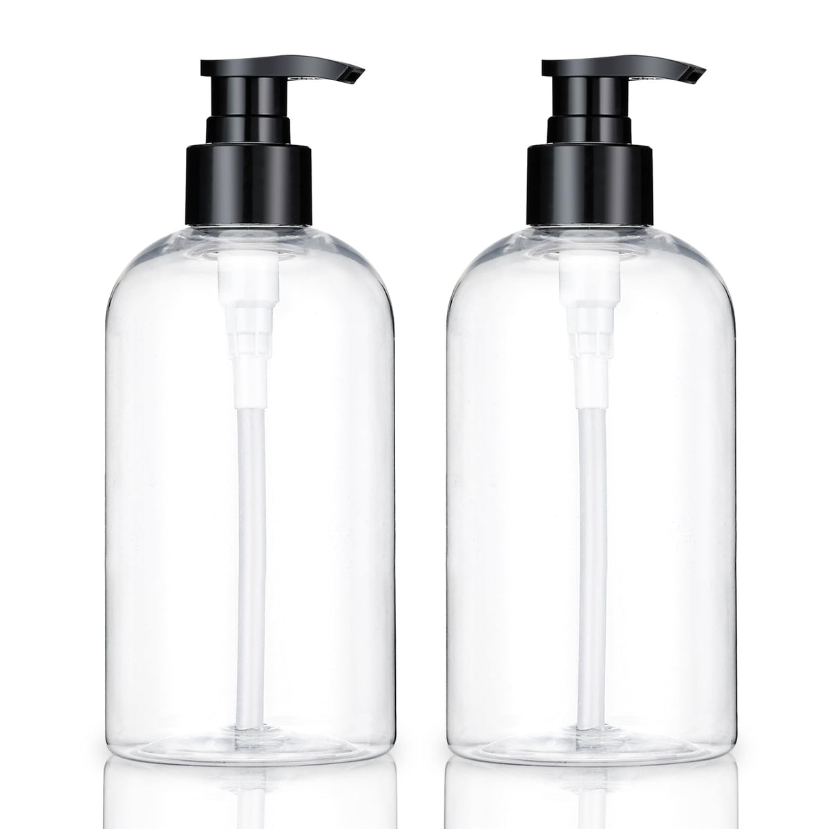 KREMORV 10oz plastic pump bottle front view