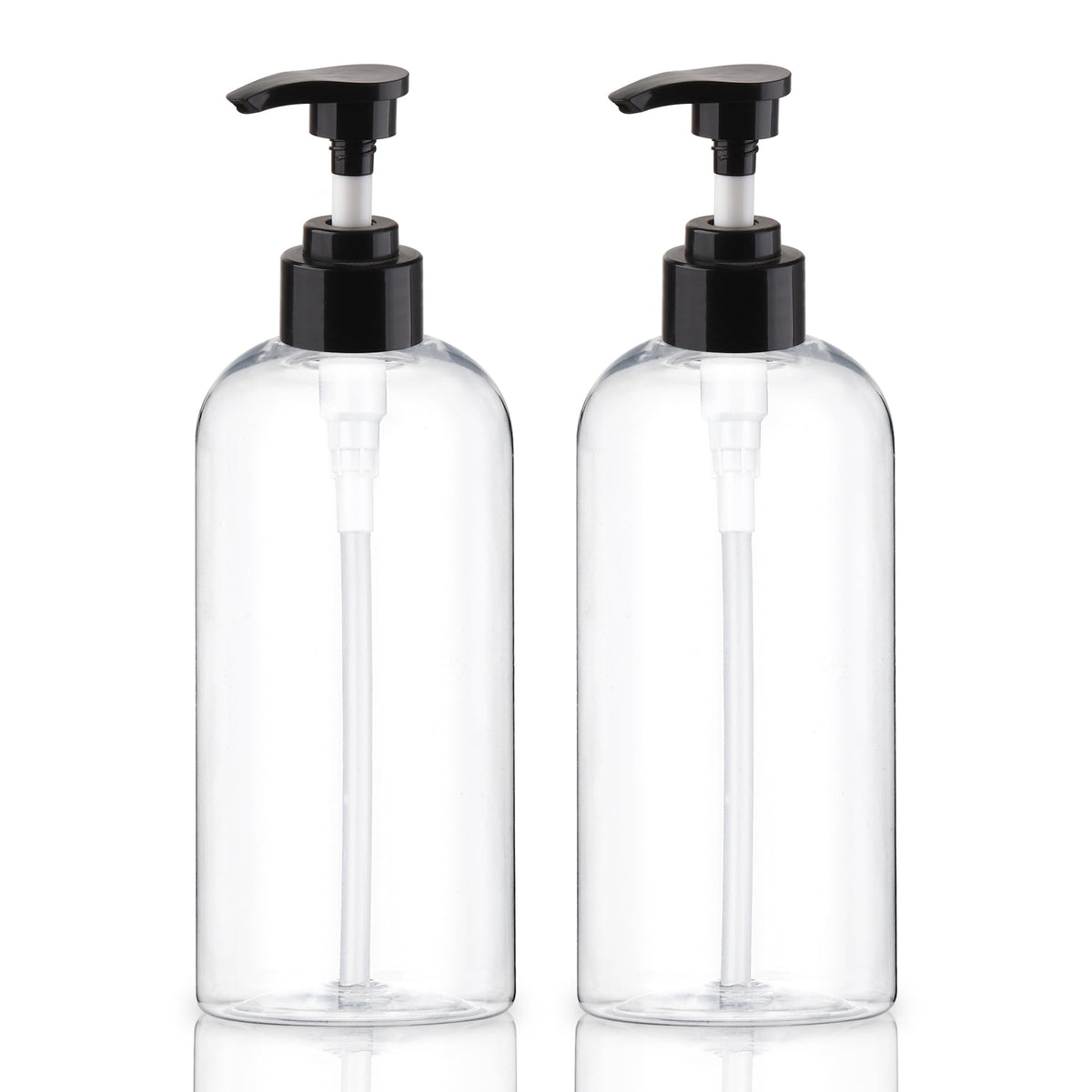 KREMORV 16oz plastic pump bottle front view