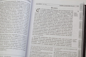 Krest Pro Care La Biblia Hebrea Completa abierta mostrando contenido de la Torá