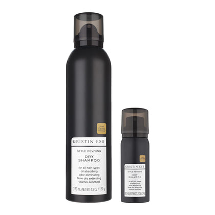 Kristin Ess 2-in-1 Dry Shampoo Spray full-size can front view