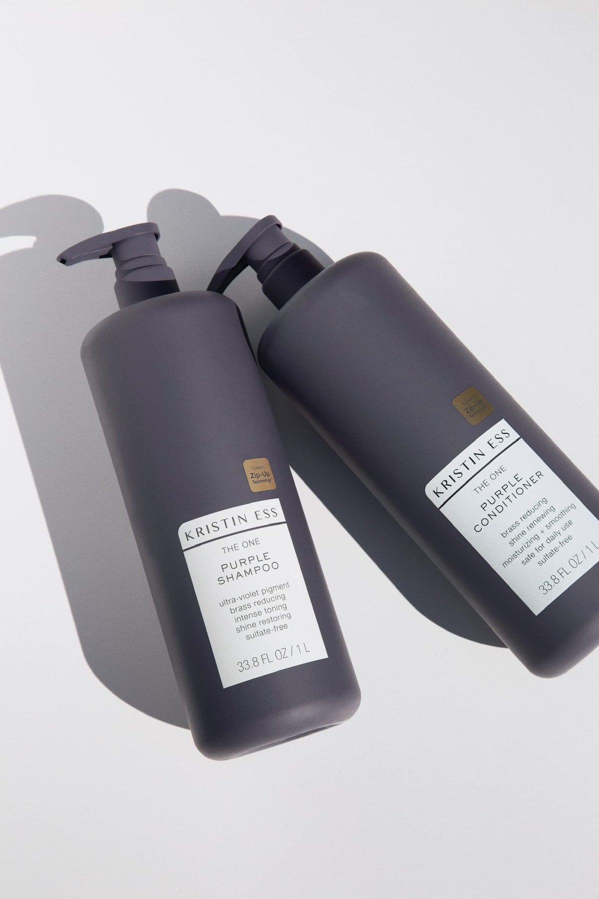 Kristin Ess Clarifying Detox Shampoo back view