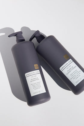 Kristin Ess Clarifying Detox Shampoo back view
