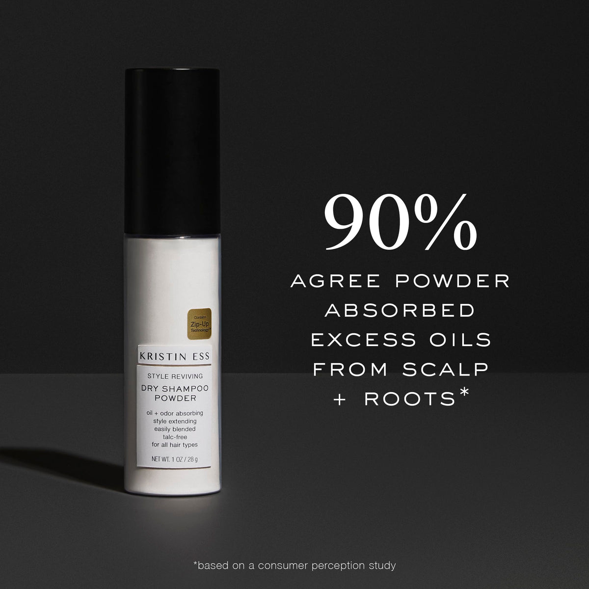Kristin Ess Dry Shampoo Powder with fresh pear scent