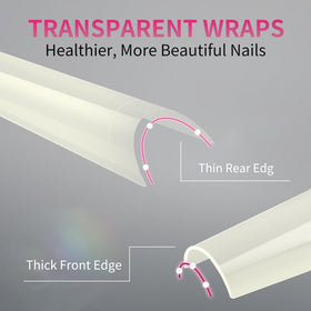 krofaue acrylic nail tips packaging