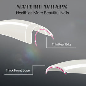 krofaue French Nail Tips variety of designs